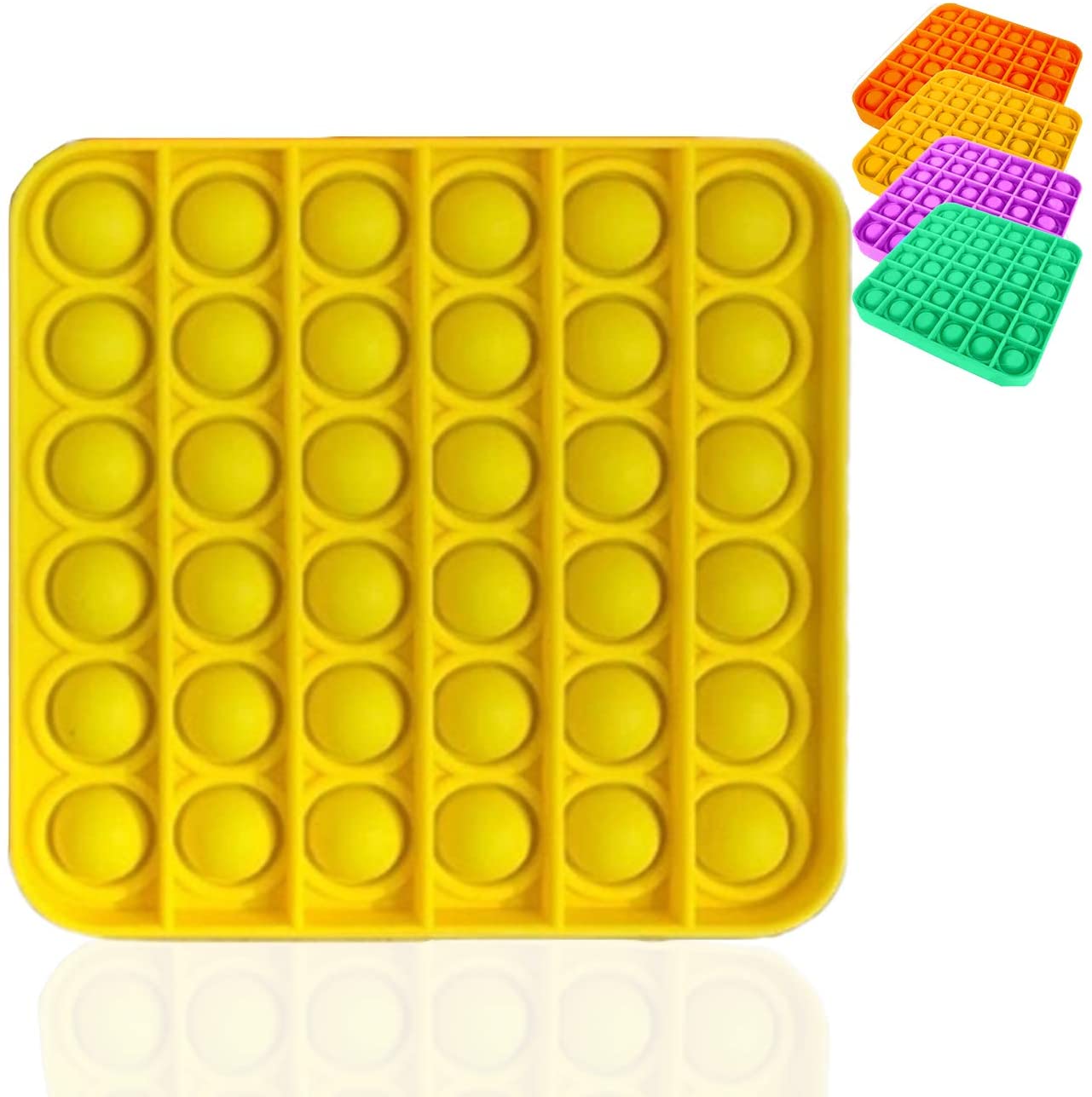 Square all pop it fidget